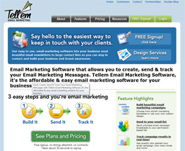 Tellem Email Marketing Software