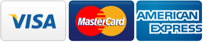 Credit Cards we Accept