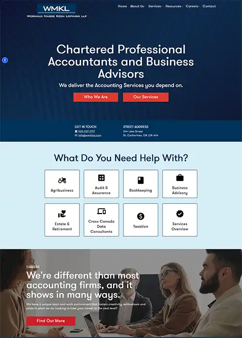 Roar Solutions Accounting Website Design and Marketing