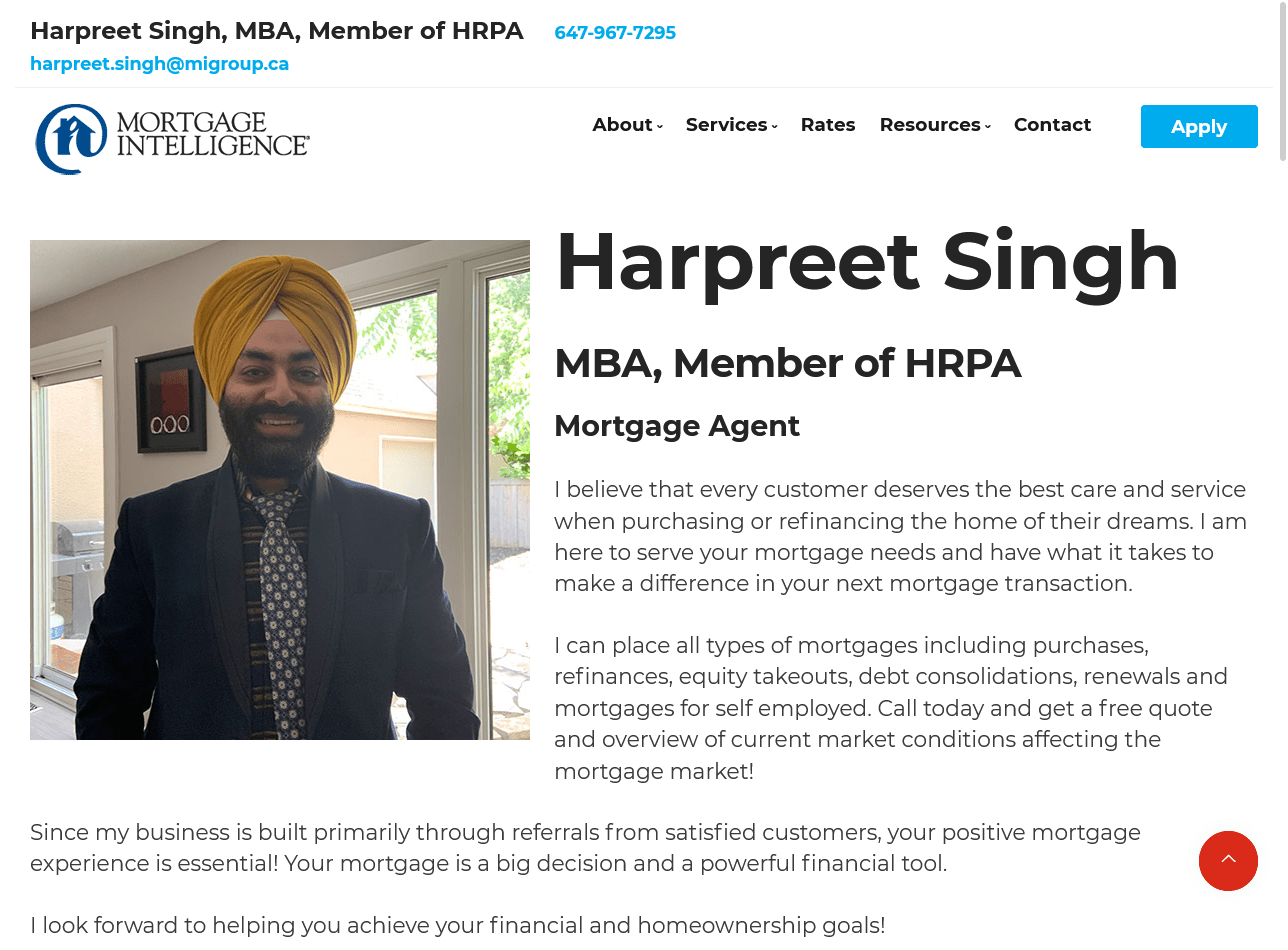 Mortgage site
