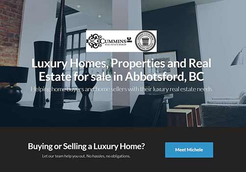 Real Estate Website Landing Page Inspiration
