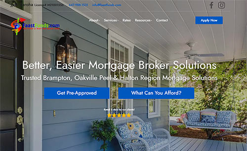 New Google Rankings (SEO) Mortgage Client - Jyoti Saroha - Brampton, Oakville, GTA Mortgage Agent