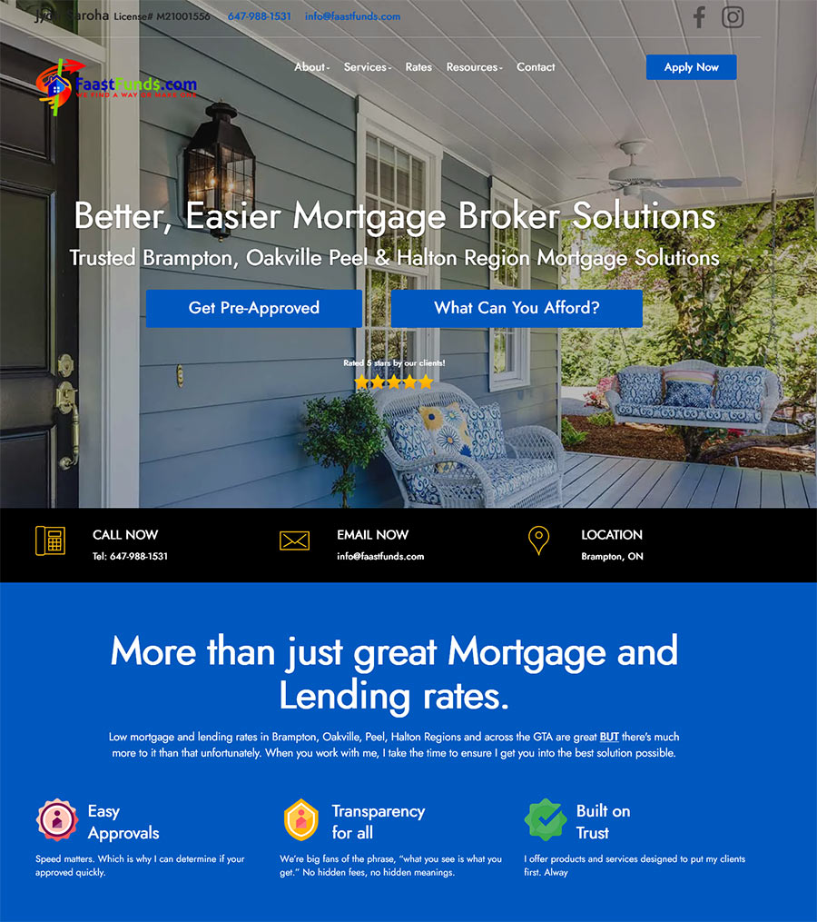 Oakville and Brampton Mortgage Broker