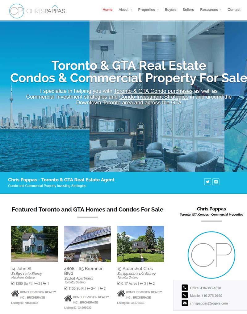 Chris Pappas - Toronto GTA Real Estate Agent