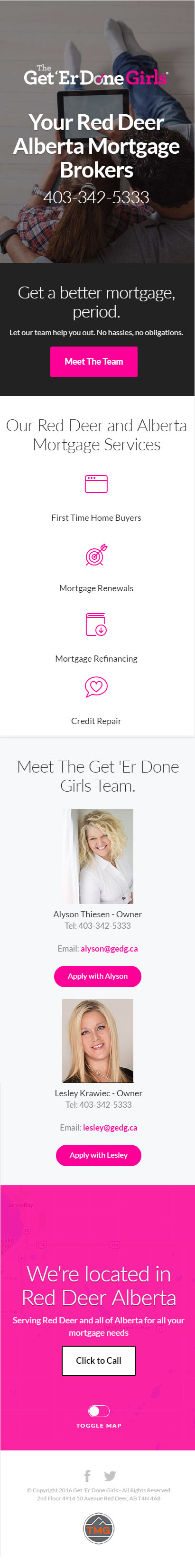 Get Er Done Girls - Red Deer Mortgage Brokers