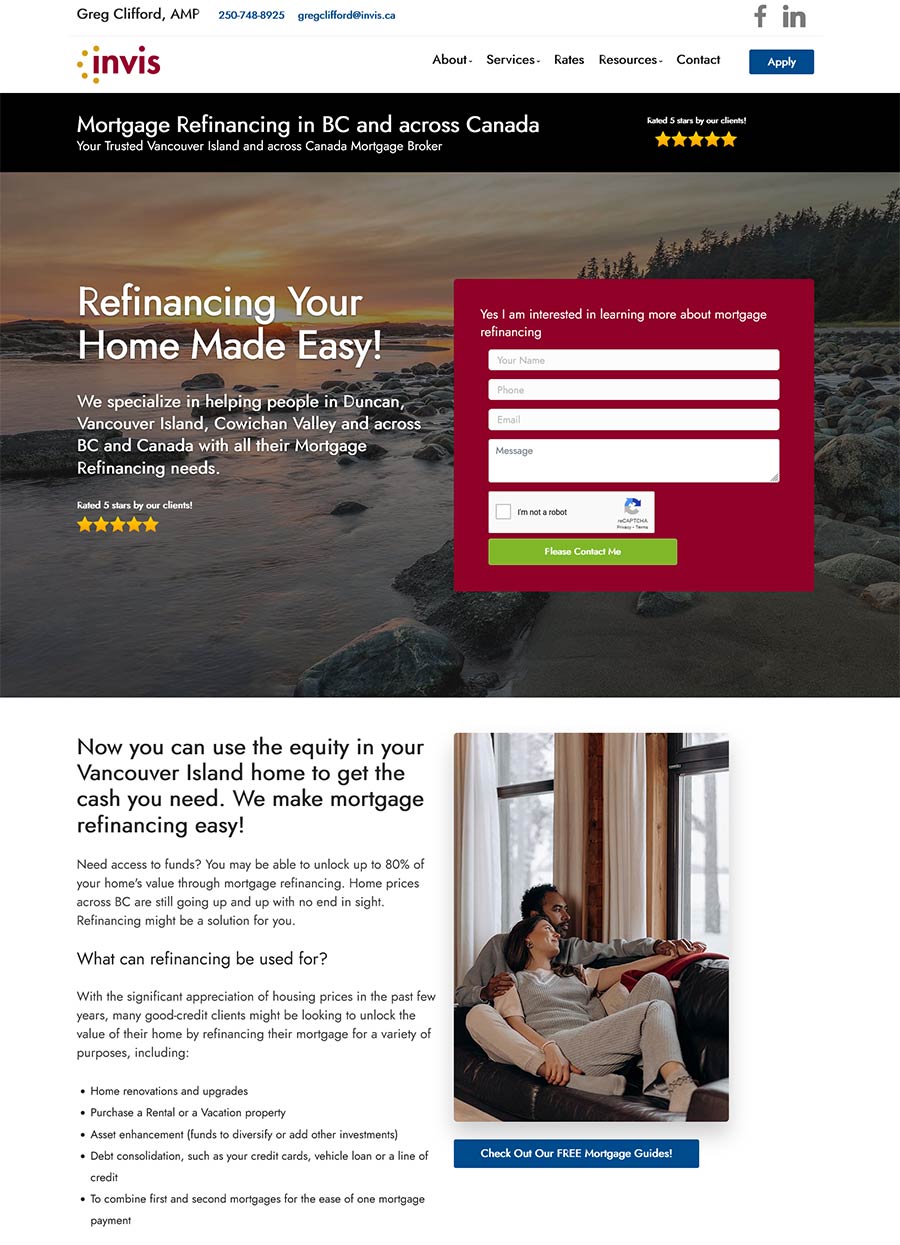 Greg Clifford Duncan BC Mortgage Broker