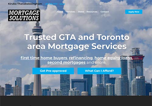 New Google Rankings Client (SEO) -Kiruba Thanabalasingham - Toronto and GTA Mortgage Broker