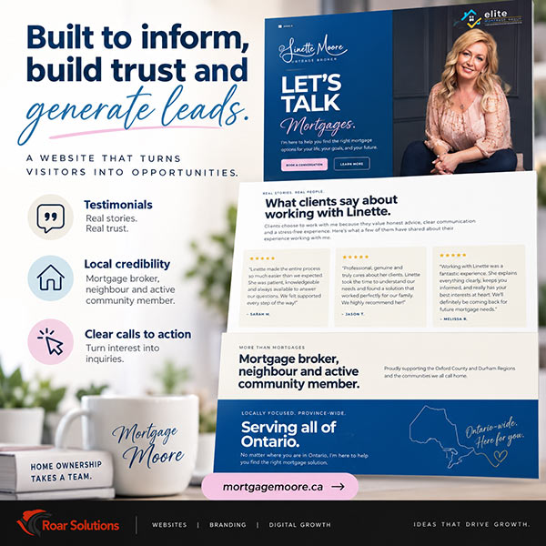 New Website Launch: Mortgage Moore | Roar Solutions