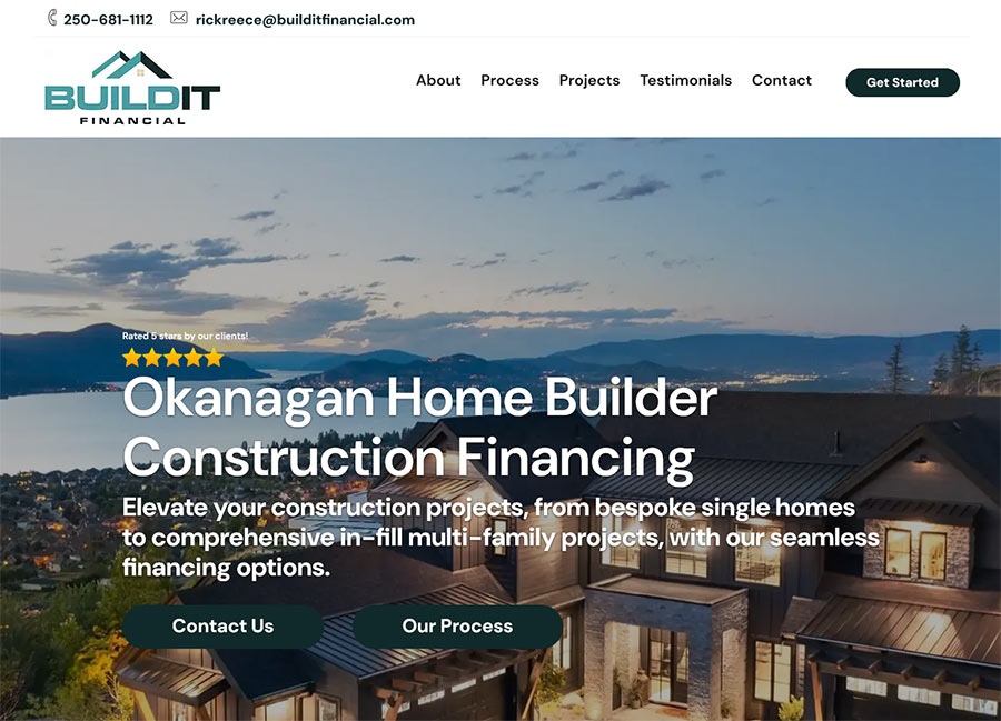 Okanagan Home Builder Financing