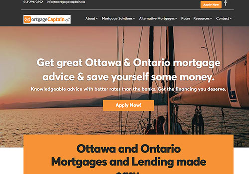 New Mortgage Broker Google Rankings - SEO Client - Glenn Crites - Ottawa Mortgages