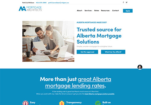 New Google Rankings Client (SEO) - Patricia McKean - Airdrie and Cochrane Alberta Mortgage Broker