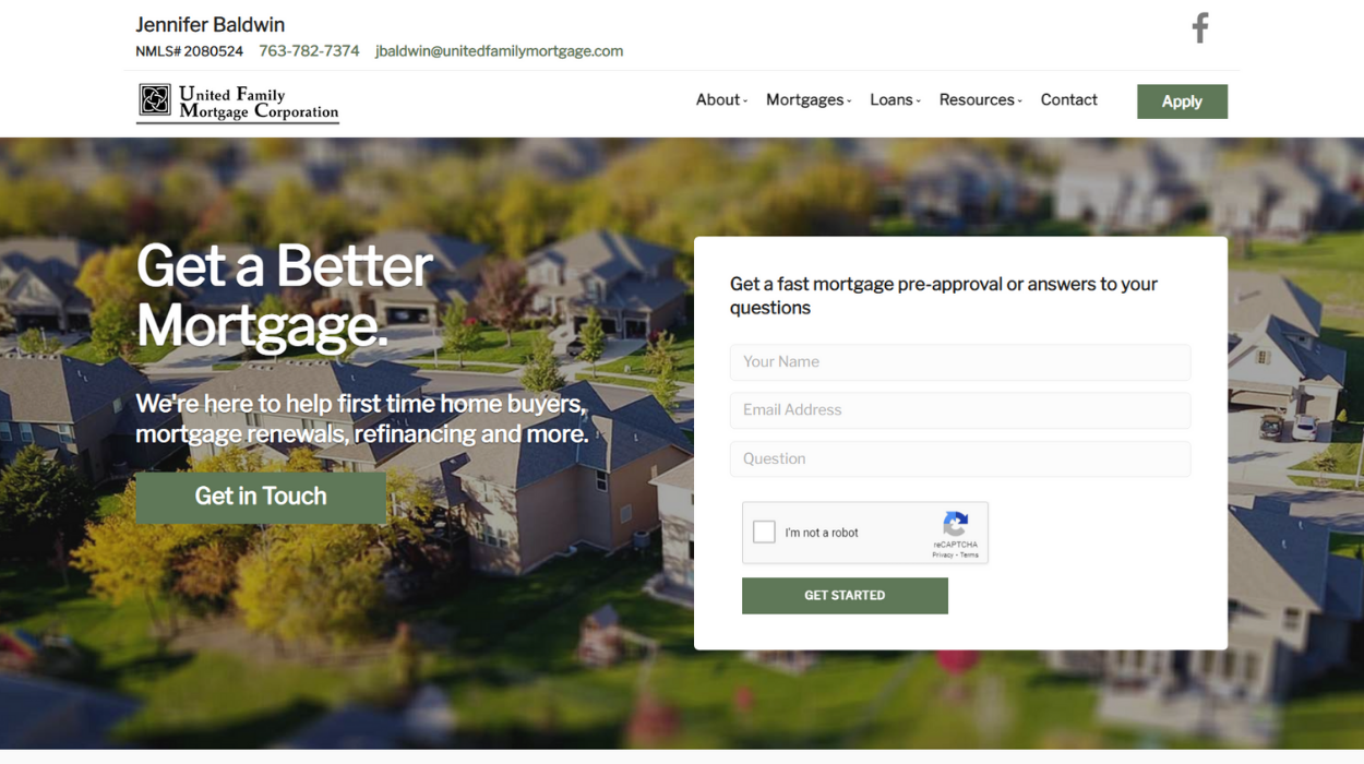 Mortgage site