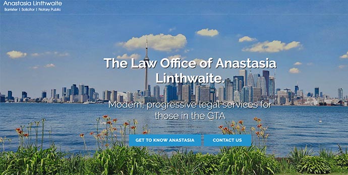 Small Business Site Example