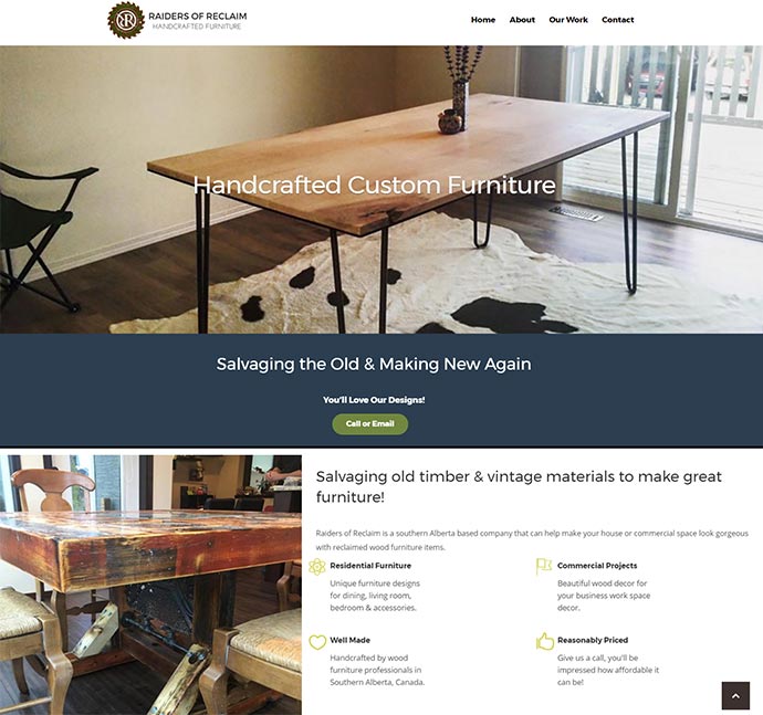 Small Business Site Example