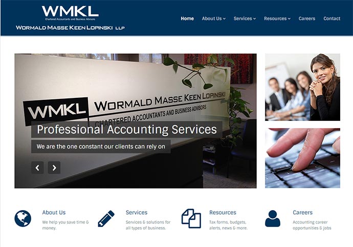 Small Business Site Example