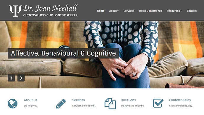 Small Business Site Example