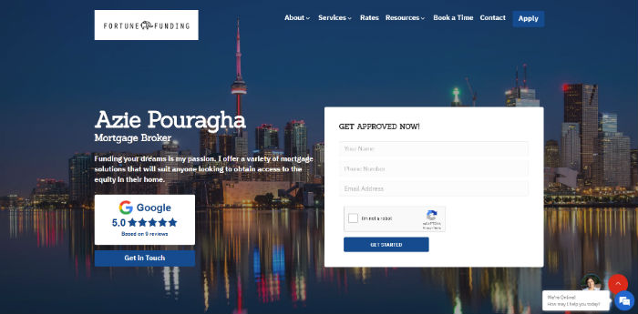azie-pouragha-mortgagebroker-website