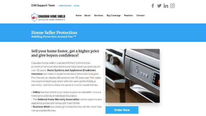 canadianhomeshield-jamesvlachos-smallbusiness-website