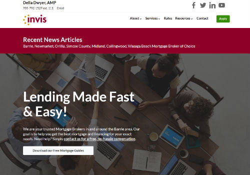 Business Website Launch Highlights March 2020