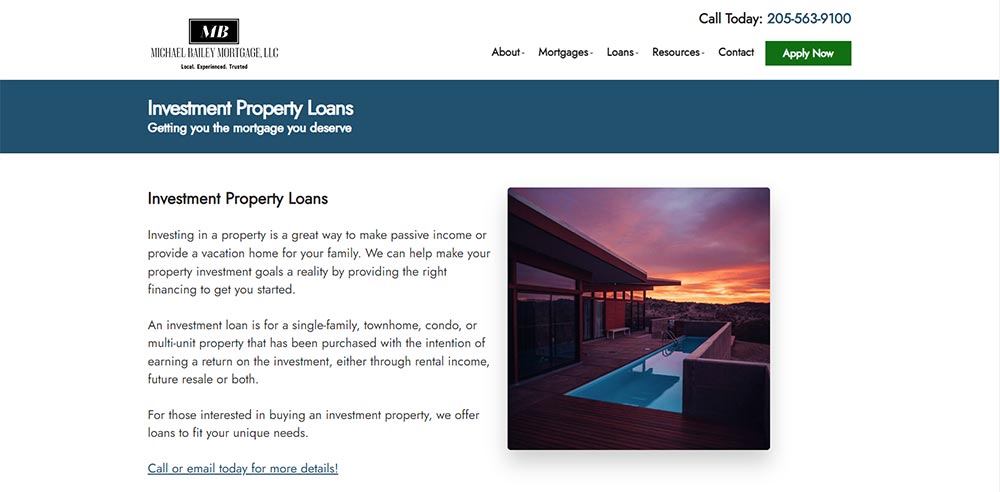 Mortgage site