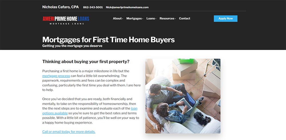Mortgage site