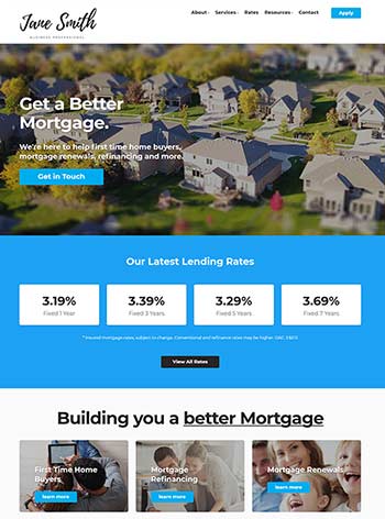 small business subscribe widget