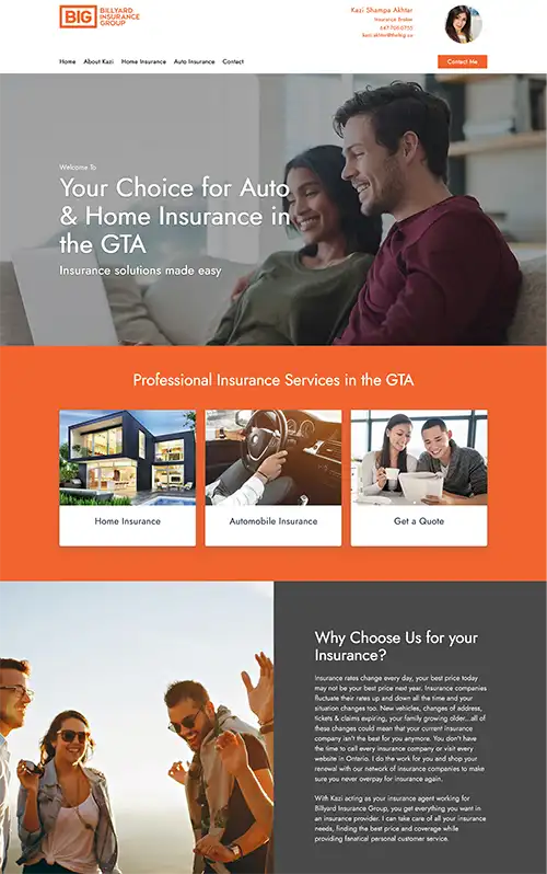 Roar Solutions Insurance Agent and Broker Website Design and Marketing
