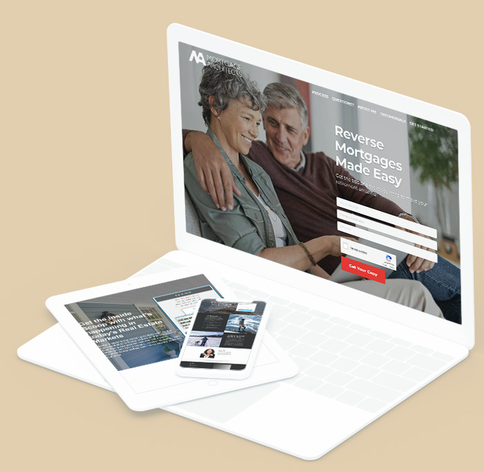 Landing Pages for Mortgage, Real Estate and Small Business Professionals