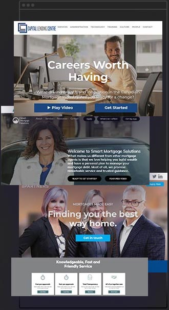 With a Roar Solutions Loan Officer Website you look like a mortgage expert right from the start
