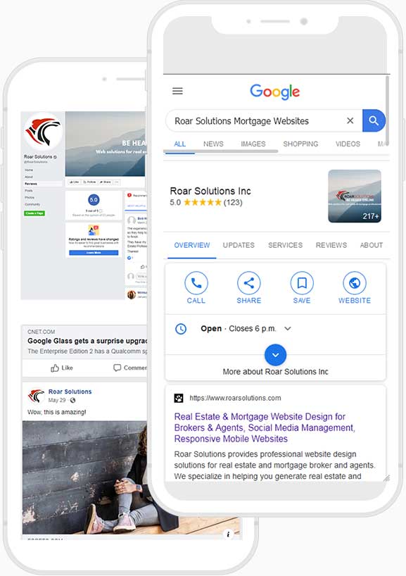 We offer SEO, Google Rankings and Managed social media and blog posting services