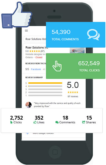 Showcase your Real Estate Social Media Reviews