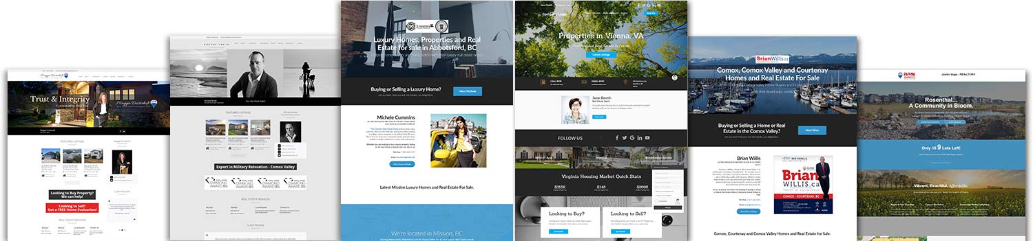 Real Estate website examples