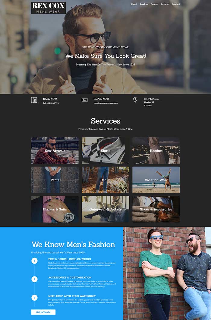 Small Business website tools