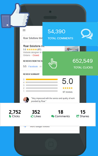 Showcase your Mortgage related social media reviews